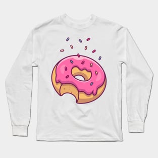 Donut with Sprinkles Long Sleeve T-Shirt